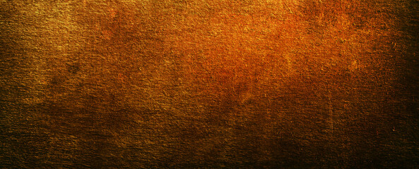 Empty rusty corrosion and oxidized background, panorama, banner. Grunge rusted metal texture. Worn...