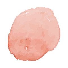Watercolor hand drawn element. Abstract shapes for decoration banners, cards, posters and posts in social media 