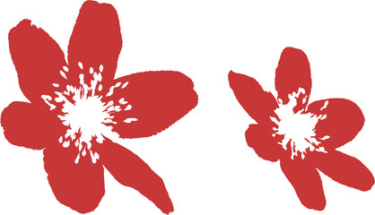 two red flowers © TK_Office