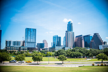 Obraz premium Downtown Austin, Texas skyline