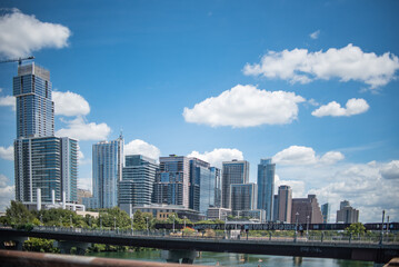 Fototapeta na wymiar Downtown Austin, Texas skyline