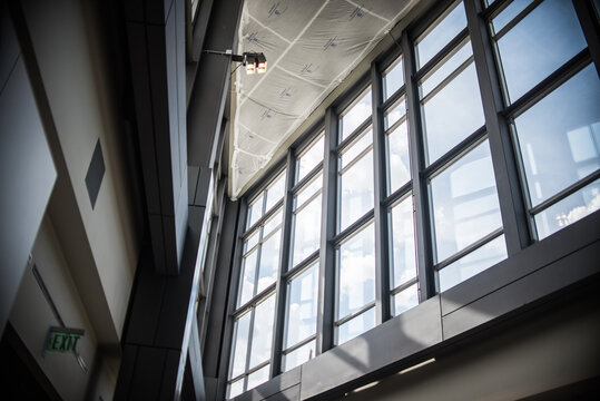 Glass In The Austin Airport