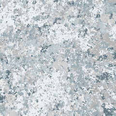 Flecked stone texture. Monochrome pattern in gray tones. Vector illustration