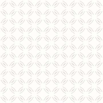 Subtle abstract geometric seamless pattern in oriental style. Elegant vector background. Simple graphic ornament. White and light gray texture with diamond shapes, grid, net, thin lines. Repeat design