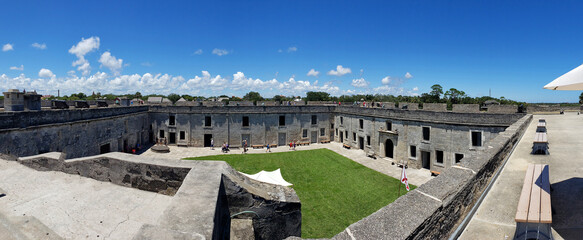 Fototapeta premium Castillo de San Marcos National Monument, St. Augustine, Florida