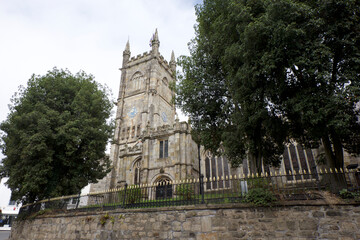 Obraz premium St Austell Cornwall UK 09 5 2022 architecture