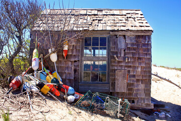 Dune Shack at Provincetown, Cape Cod in the National Seashore