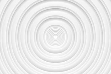 Fototapeta na wymiar circle pattern spiral geometric gray and white color background silver stripes lines presentation