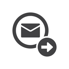 Email Send Icon - Message Forward Icon