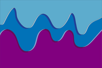 Abstract paper cut background. 