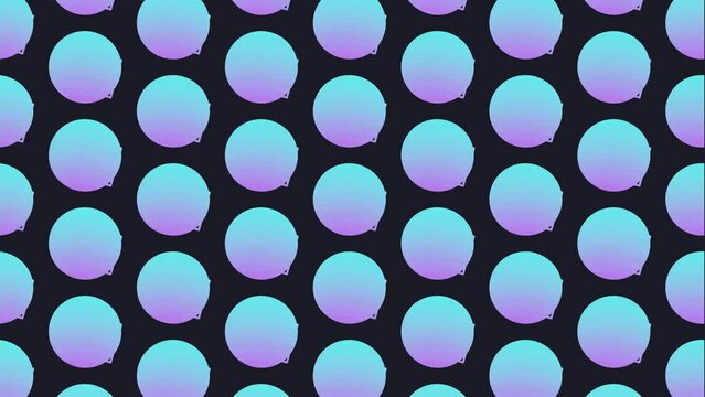 Photo Picture Dark Blue Animated Loop Background 4K