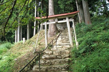美山かやぶきの里の鎌倉神社
