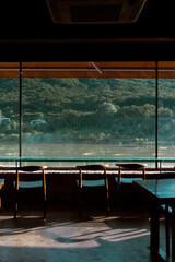 카페의 인테리어