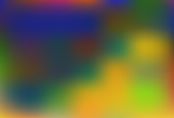 Dark Multicolor, Rainbow vector blur pattern.