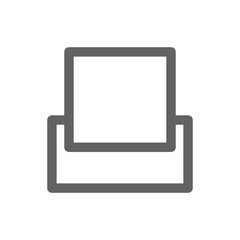 print icon . Perfect for website or user interface applications. vector sign and symbol