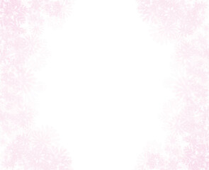 Winter snowflake fantasy image background 02 Pink ver