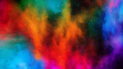 Acrylic prints Game of Paint Explosion of color abstract background  42
