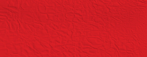 Abstract red paper texture. Red crumpled paper texture background.