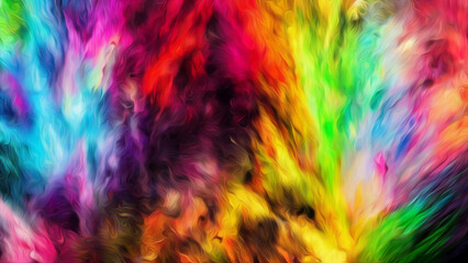 Fototapeta na wymiar Explosion of color abstract background #58