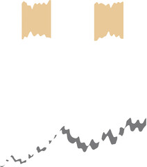 Ripped Paper Illustration
