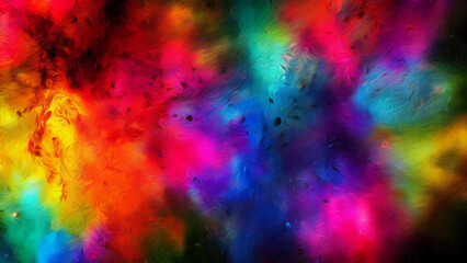 Obraz na płótnie Canvas Explosion of color abstract background #66