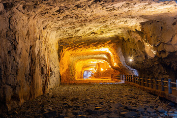 Interior view of the Beihai Tunnel