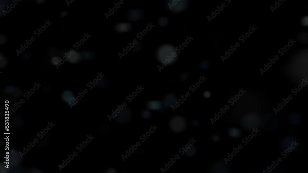 Poster abstract seamless loop blurred bokeh flowing from left to right motion background for screen project