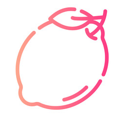 lemon gradient icon
