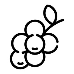blackberry line icon