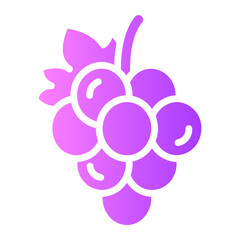 grape gradient icon