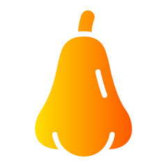 rose apple gradient icon