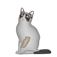 cat in cat in transparent background image background image