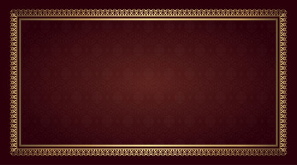 pattern background, with border ornament