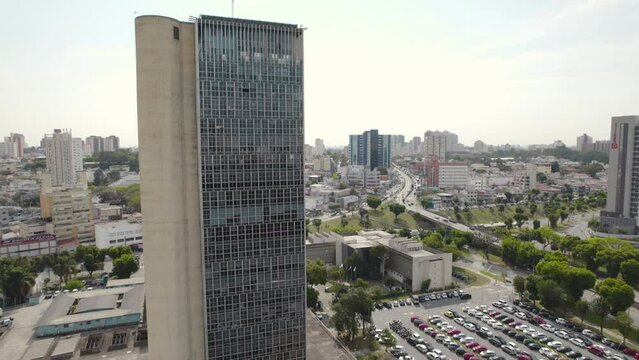 Sao Bernardo do Campo City Hall Downtown - State of Sao Paulo Brazil (rotate)