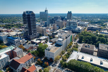 Downtown Raleigh North Carolina Skyline