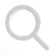 Search icon 3d