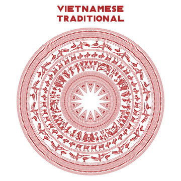 Vietnamese Traditional Decorative Art, Asian Pattern