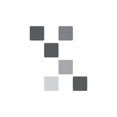 Fototapeta premium Business technology logo