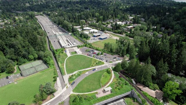 520 Bridge View Park Drone Shot