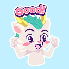 cute dragon drawing cartoon, dragon sticker