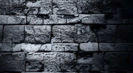 Elegant black background illustration with vintage distressed grunge texture and dark gray charcoal color paint