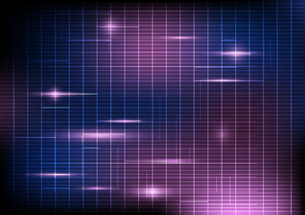 Abstract geometric futuristic technology background. Network communication graphic design. Vector illustration.