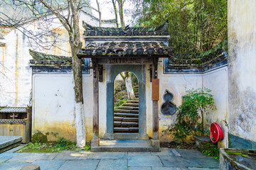 chinese temple entrance gate