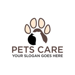 pets care logo , veterinary logo