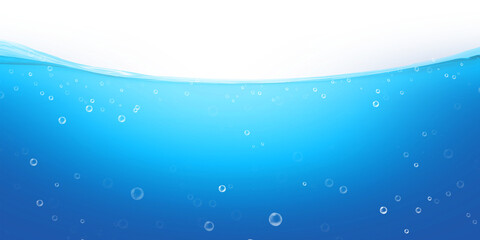 Liquid water with bubble transparent background