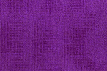 Purple fabric cloth texture background, seamless pattern of natural textile.