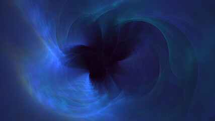 3D rendering abstract multicolor technology fractal light background