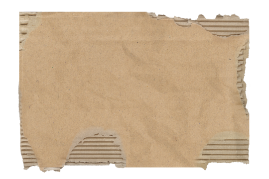 Cardboard transparent