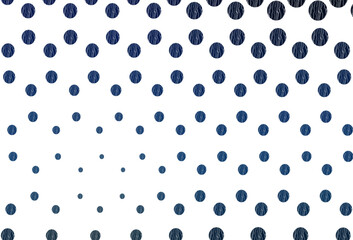 Light blue vector background with bubbles.