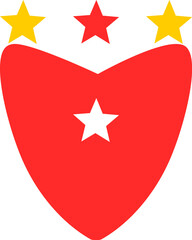 heart with star